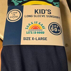Life is Good Kids Long sleeve Sunshirt PPF 50+